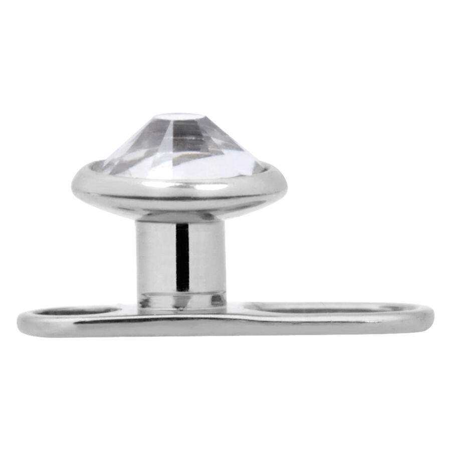 Jewelled S1.6xH1.5x5mm with 2 holes