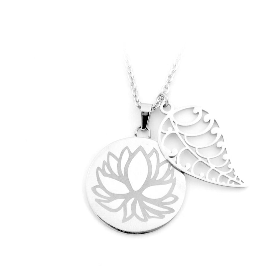 lotus leaf necklace