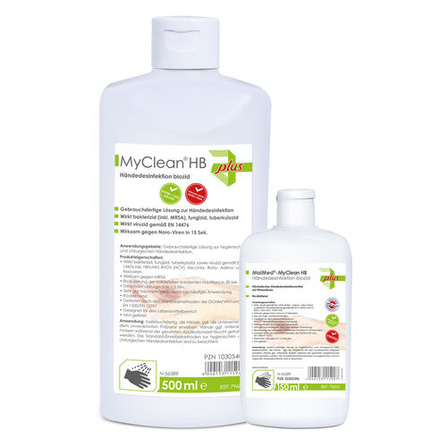 Alcoholic hand disinfectant MyClean HB