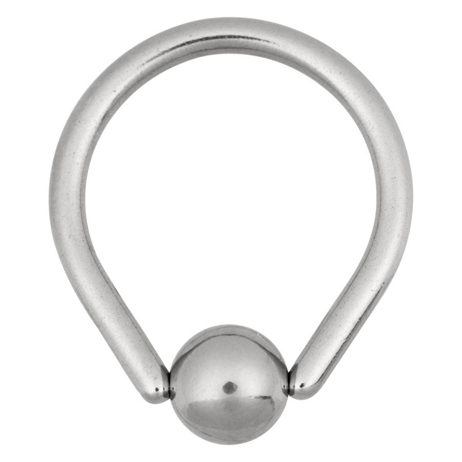Steel Basicline® Teardrop Ring