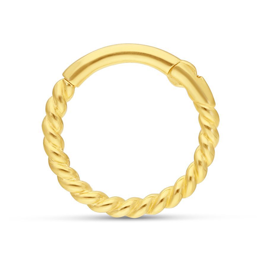 18k Rope Ring 