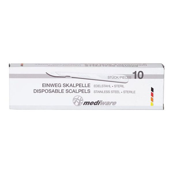 Mediware - Sterile Einmal-Skalpelle VE 10