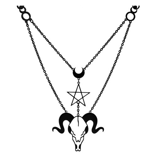 Dark Aries Necklace
