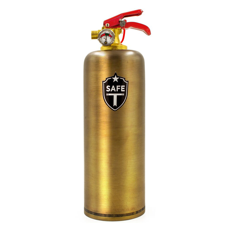 Old Brass Feuerlöscher