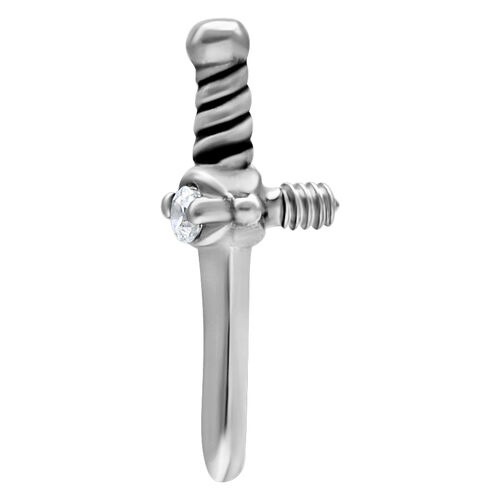 Internally Crystal Dagger Attachment 