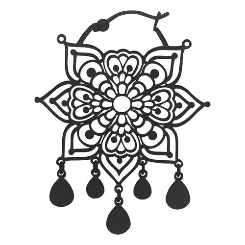 Mandala Hoops 