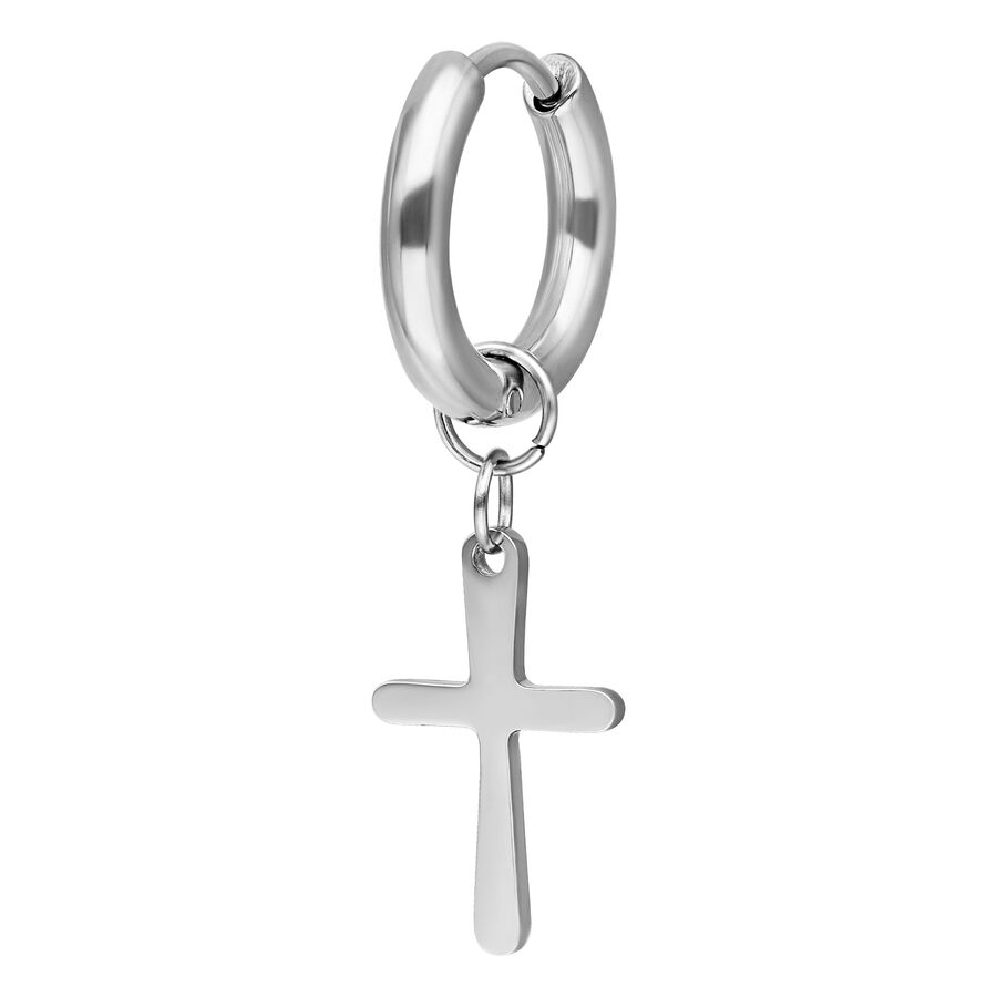 Little Rounded Cross Hoops 