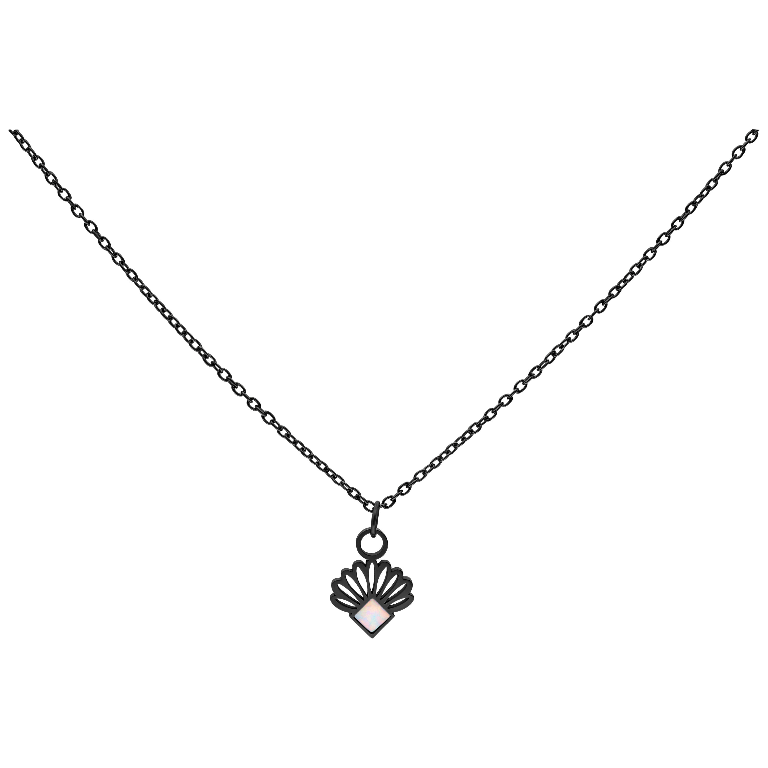 Opal Fan Necklace › The Wildcat Collection
