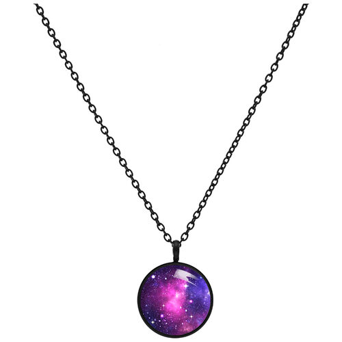 Pink Galaxy Necklace