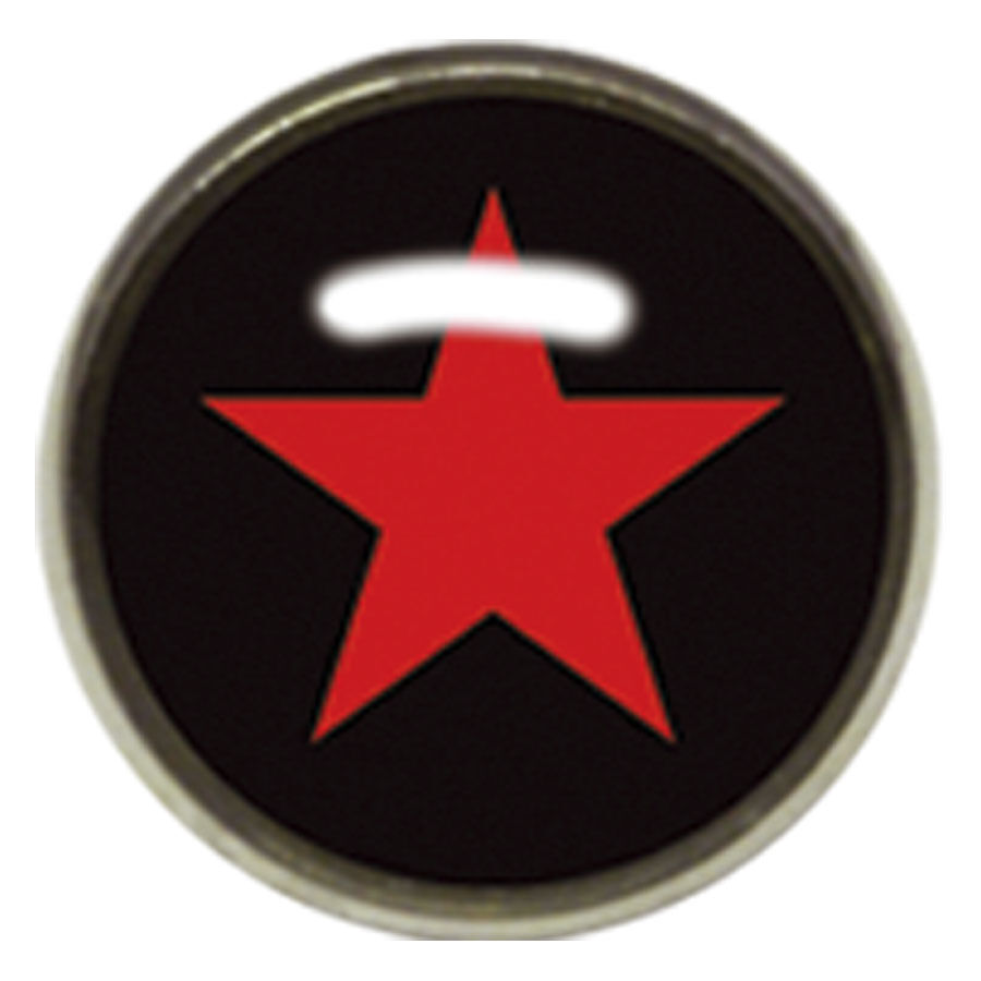 Titan Highline® Internally Threaded Ikon Disc Red Star