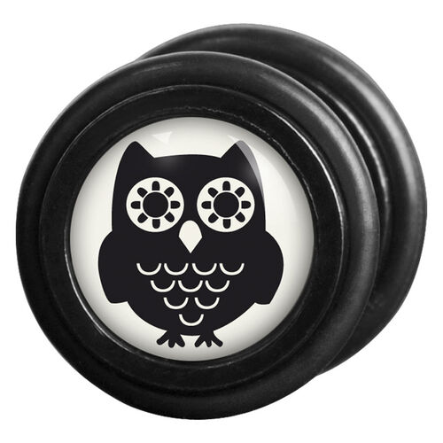 Steel Blackline® - Black Owl