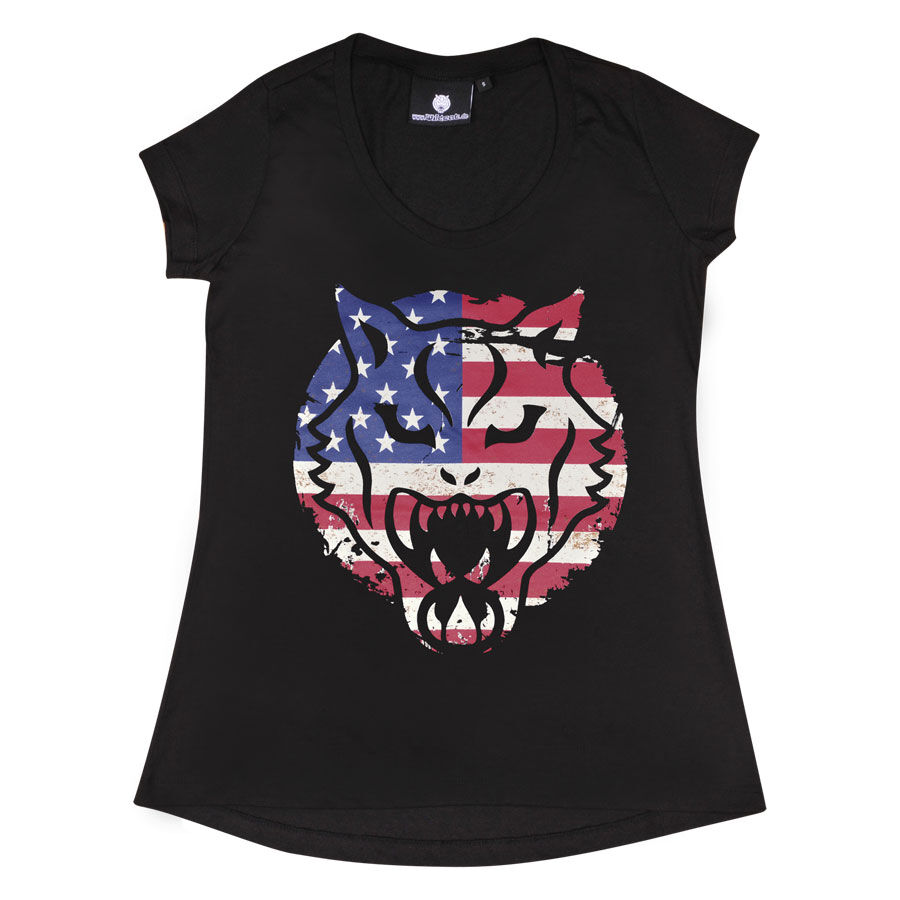 Wildcat® Damen T-Shirt "USA"