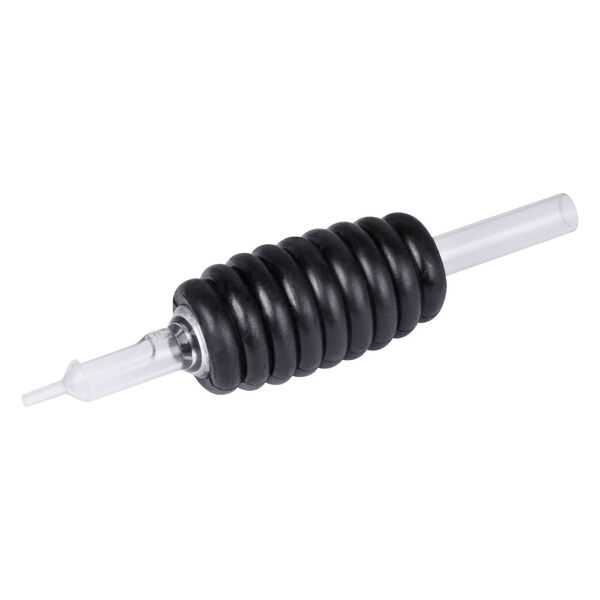 Soft Knurled Rubber Diamond Tube