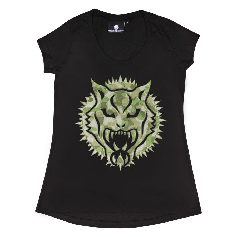 Wildcat® Damen T-Shirt "Camouflage"