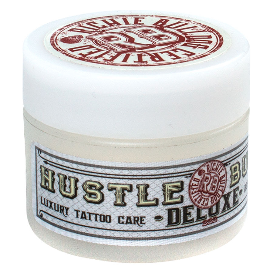 Buy Hustle Butter Deluxe  Tattoo Butter for Before During and After the  Tattoo Process  Lubricates and Moisturizes  100 Vegan Replacement for  PetroleumBased Products  5 oz Online at Low